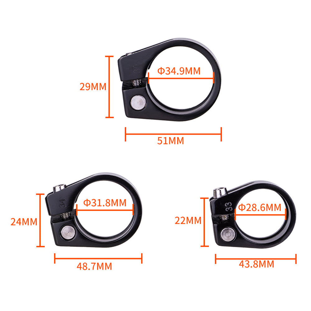 ZTTO JC205 Road Bike Seat Post Clamp Aluminum Alloy MTB Bicycle Seatpost Tube Clip ZTTO JC205 Road Bike Seat Post Clamp Aluminum Alloy MTB Bicycle Seatpost Tube Clip